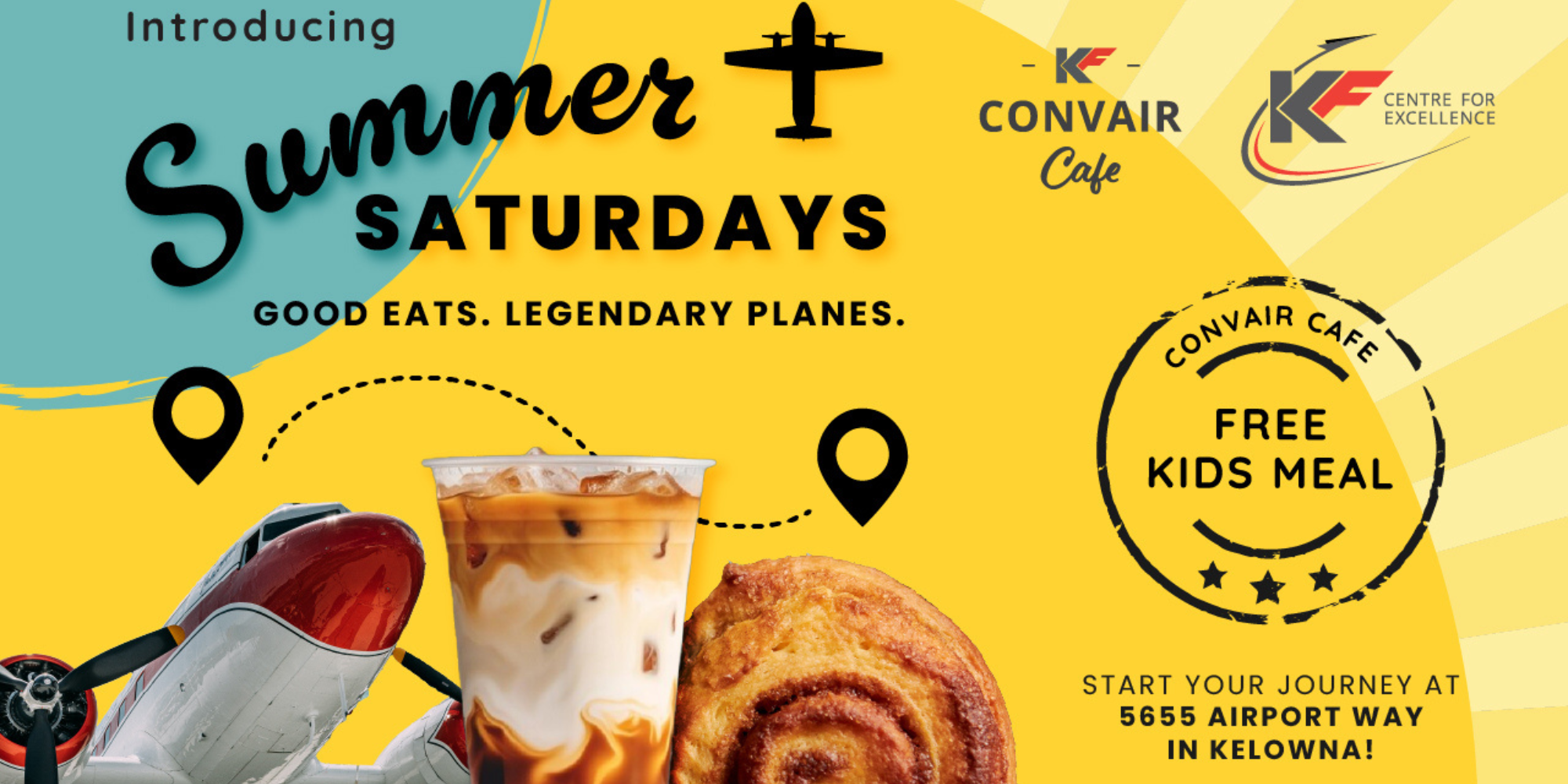 Kelowna café and museum offer families a taste of aviation this summer!